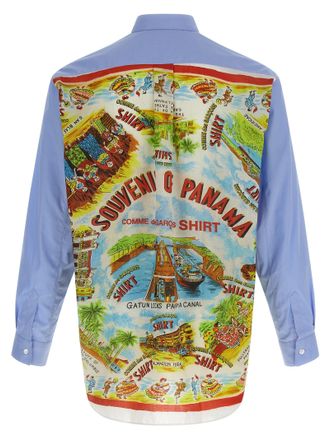 Comme Des Gar&ccedil;ons Mens Multicolor Cotton Blouse