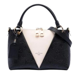 Louis Vuitton Pre-owned V Tote BB - Dames - Pre-owned - Veelkleurig - Maat: ONE Size Leer