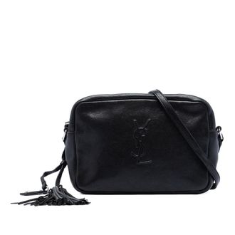 Saint Laurent Pre-owned Saint Laurent Small Lambskin Monogram Lou Camera Bag Ladies W4G237KSGZLQKO6X