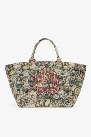 Ganni Mixed Tapestry XXL Tote
