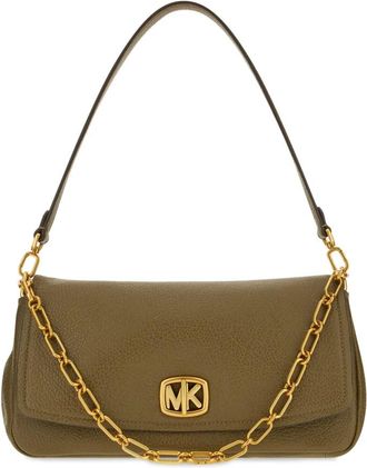 Michael Kors Borsa a spalla convertibile grande Bryant - - Bags - Donna - Verde - ONE SIZE