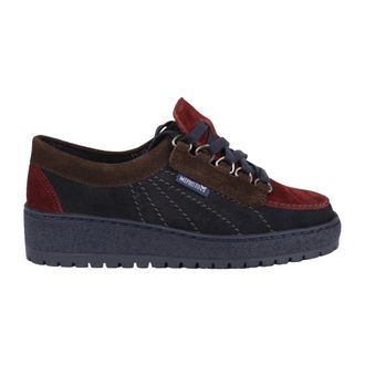 Mephisto Lady Veterschoen - Donkerblauw Mix - Dames - Sneakers - Veelkleurig - 35 1/2 EU - Su&egrave;de - Schoenen