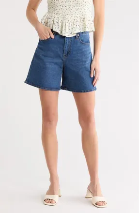Vigoss Clean Hem Shorts in Indigo at Nordstrom Rack, Size 25