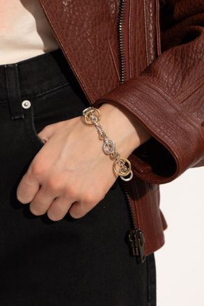 Isabel Marant Brass Bracelet, Womens, Silver