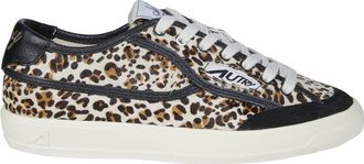 Autry Windscape Low Leopard Print Sneakers