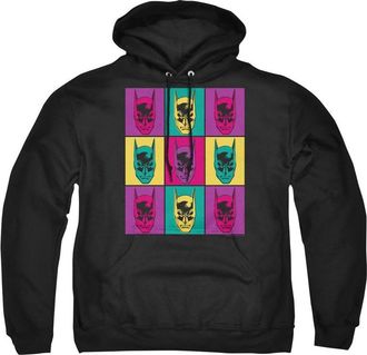 Gildan Batman Warhol Batman Adult Pull Over Hoodie / Hooded Sweatshirt