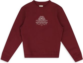 Aim&eacute; Leon Dore Red Engraved Crewneck