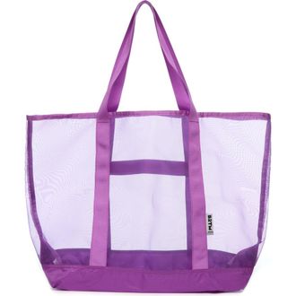 Baboon to the Moon Mesh Tote in Electric Purple at Nordstrom