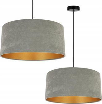 OEM L&aacute;mpara Colgante De Techo L&aacute;mpara De Techo Pantalla De Terciopelo Dorado