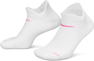 Nike Unisex Running Lightweight No-Show Socks (1 Pair) in White | HV6931-101