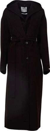 Sportmax Dames, Mantels, Bruin, Maat: 3XS