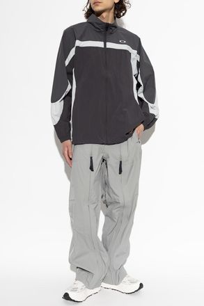 Oakley Jacket With Logo, Mens, Grey
