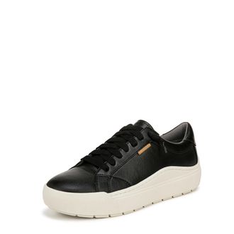 Dr. Scholls Shoes Womens Time Off Go, Black Faux Leather, 5 UK