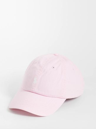 Polo Ralph Lauren Cappellino da baseball rosa con logo
