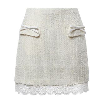 Self Portrait Self-portrait Skirts - - Skirts - Donna - Beige - XS
