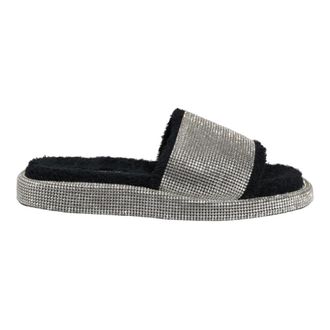 Dolce & Gabbana Sliders, male, Black, Size: 11 US Flats Slides