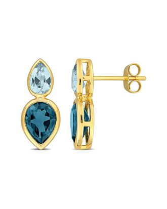 Rina Limor 14K 3.54 ct. tw. Gemstone Earrings