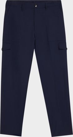 Etro Men & apos;s Wool Straight-Leg Cargo Trousers