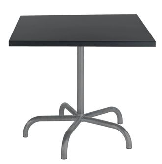 Schubiger M&ouml;bel Metalltisch S&auml;ntis Quadratisch