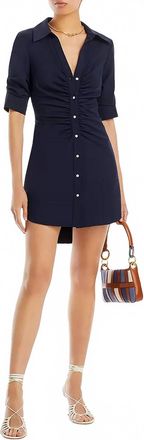 Cinq &agrave; Sept Mini Elina Dress In Black