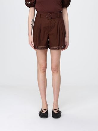 Twinset Pantaloncini in cotone con cinta Twinset