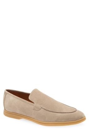 Eleventy Apron Toe Loafer in Taupe at Nordstrom, Size 12Us
