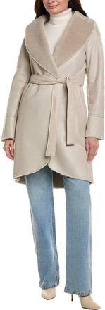 Via Spiga Belted Shawl Wrap