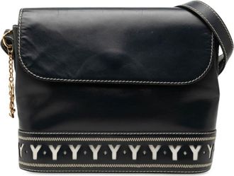 Saint Laurent Pre-owned Saint Laurent Leather Y Cutout Flap Crossbody Ladies G7Z8SMLC72RPRFE5
