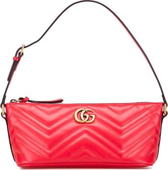 Gucci Pre-owned Gucci GG Marmont Matelasse Leather Shoulder Bag 739166 520981