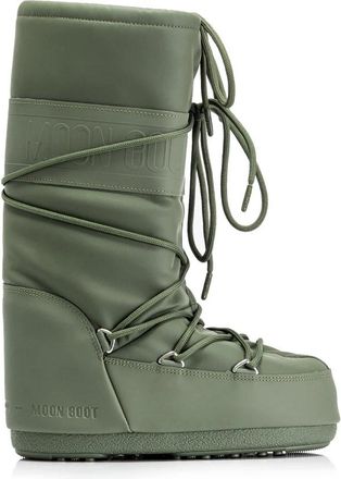 Moon Boot Snow Boots Icon - Dames - Winterlaarzen - Groen - 35 EU - Polyester - Schoenen