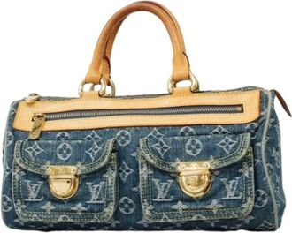 Louis Vuitton Pre-owned Handbags, female, Blue, Size: ONE SIZE Pre-owned Handbag