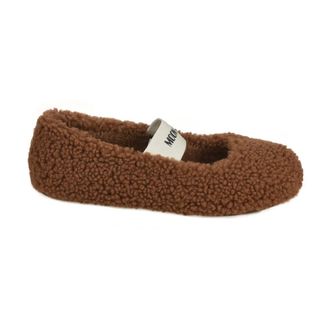 Moon Boot Moon Boot, Ballerinas, female, Brown, Size: 8 US Shearling Ballerinas