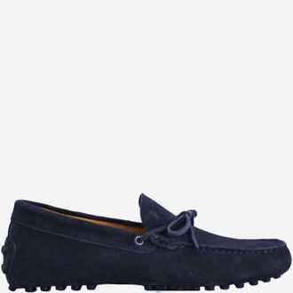 Tod's Blue Slip-on Loafers