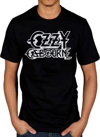 AWDIP Official Ozzy Osbourne Vintage Logo T-Shirt Black