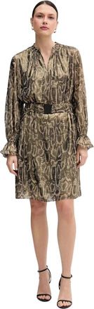 Marc Aurel Short Kleedjes - Dames - Korte kleedjes - Groen - XS - Polyester - Kleedjes