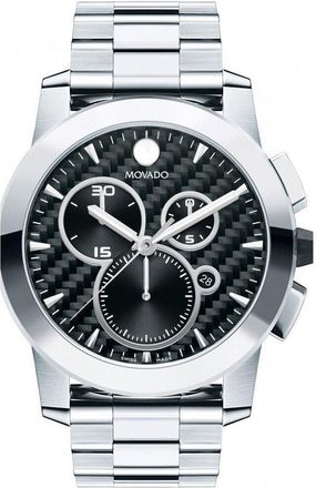 Movado Mens Vizio Black Dial Watch