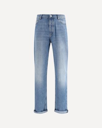 Brunello Cucinelli Cuffed Jeans Male 46