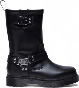 Dr. Martens Schoenen, Heren, Zwart, 44 EU, Anistone Hi Wanama Laarzen