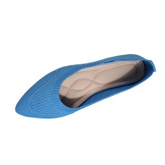 Generic Blue Women Casual Slip-On Lightweight Flat Shoes Non-Slip Casual Toe Summer Design