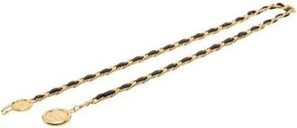 Chanel Pre-owned Belts, female, Black, Size: ONE SIZE Pre-owned Vintage Chain Belt