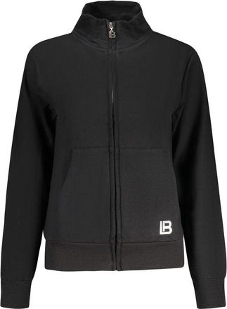 Laura Biagiotti Zwarte Katoenen Dames Sweatshirt