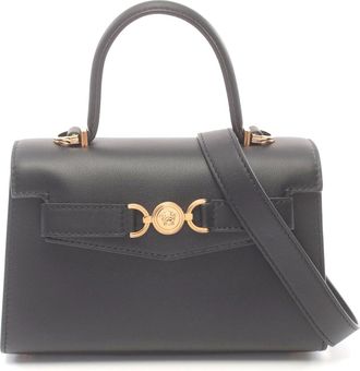 Versace Medusa 95 Small Leather Handbag