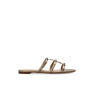 Valentino Garavani Sliders, female, Yellow, Size: 9 1/2 US Rockstud Slide