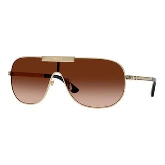 Versace Ladies Black Shield Sunglasses VE2293 1252/13