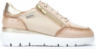 Pikolinos Off White Dames Sneaker - Dames - Sneakers - Veelkleurig - 40 EU - Leer - Schoenen