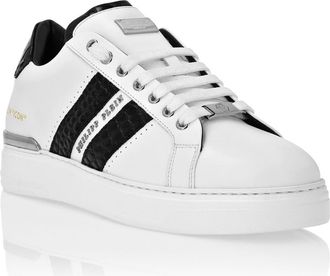Philipp Plein Low Top Sneakers Unisex in Black at Nordstrom, Size 46