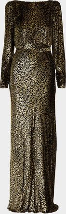 Libertine - Libertine Vreeland Belted Look Back Gown