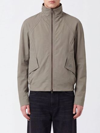 Vivienne Westwood High Neck Nylon Windbreaker Jacket with Zip Closure