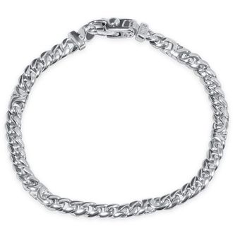 Pompeii3 Mens Curb Link 14k Gold (20gram) or Platinum (33gram) 5.5mm Bracelet 8.5