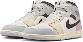 Nike Jordan Air Jordan 1 Mid SE Sneaker in Sail/Iced Jade at Nordstrom, Size 11.5